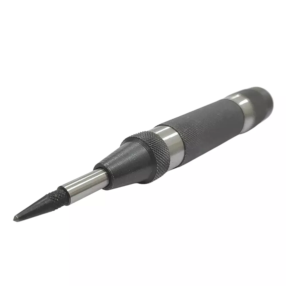 A.D INTERNATIONAL Heavy Duty Automatic Center Punch with Replaceable Hardened Steel Tip for Punching, Marking, and Scribing, WA-GWVU-Y8NG