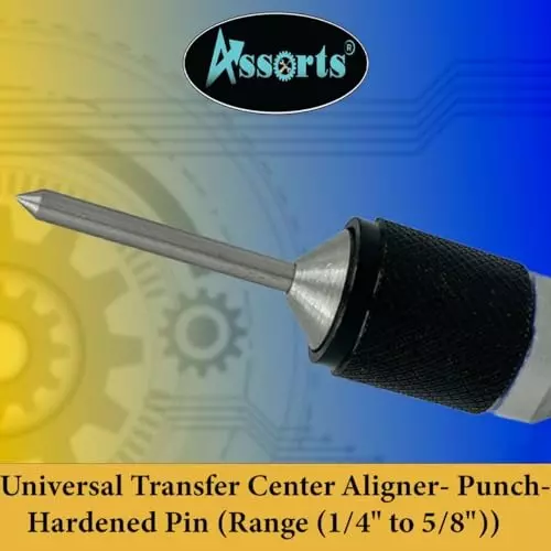Assorts Center Aligner Pin Hardened Steel with High Quality Steel Punch 6.35 to 15.875 mm