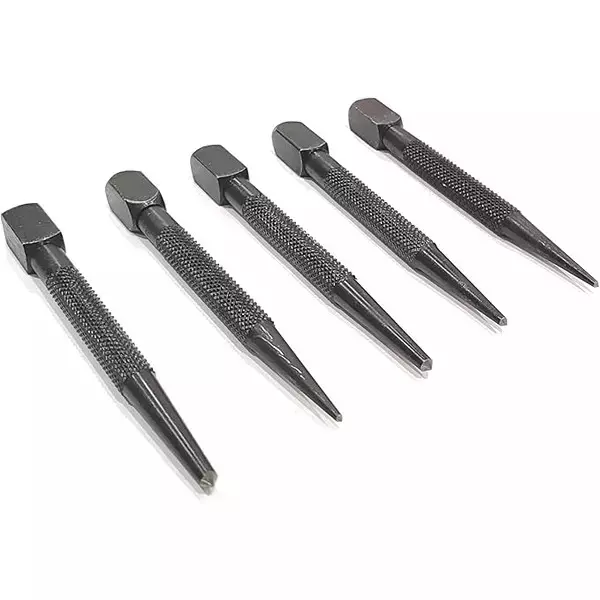 Buyohlic International Square Head Center Punch Imperial Standard Hard Metal for Wood Working, BE-28RN-MNK9 (Pack of 5)