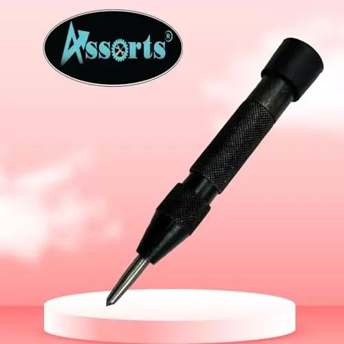 Assorts Medium Duty Automatic Center Punch Alloy Steel 127x14.28 mm (5x9/16 Inch)
