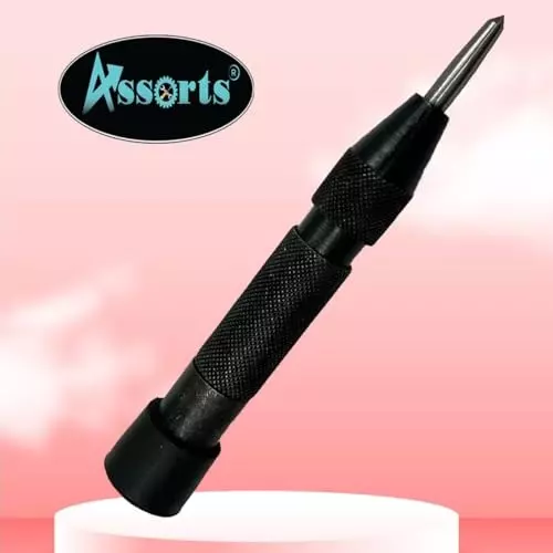Assorts Medium Duty Automatic Center Punch Alloy Steel 127x14.28 mm (5x9/16 Inch)