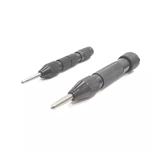 Assorts Medium & Heavy Duty Automatic Center Punch Alloy Steel 127x14.28 & 152.4x17.46 mm (Pack of 2)