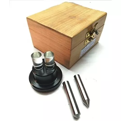 Assorts Precision Optical Center Punch Set ?Aluminium Base, Alloy Steel Punches and Optic Lenses 150� and 60�
