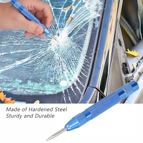 generic-automatic-center-punch-adjustable-force-replaceable-tip-metal-marking-tool-blue