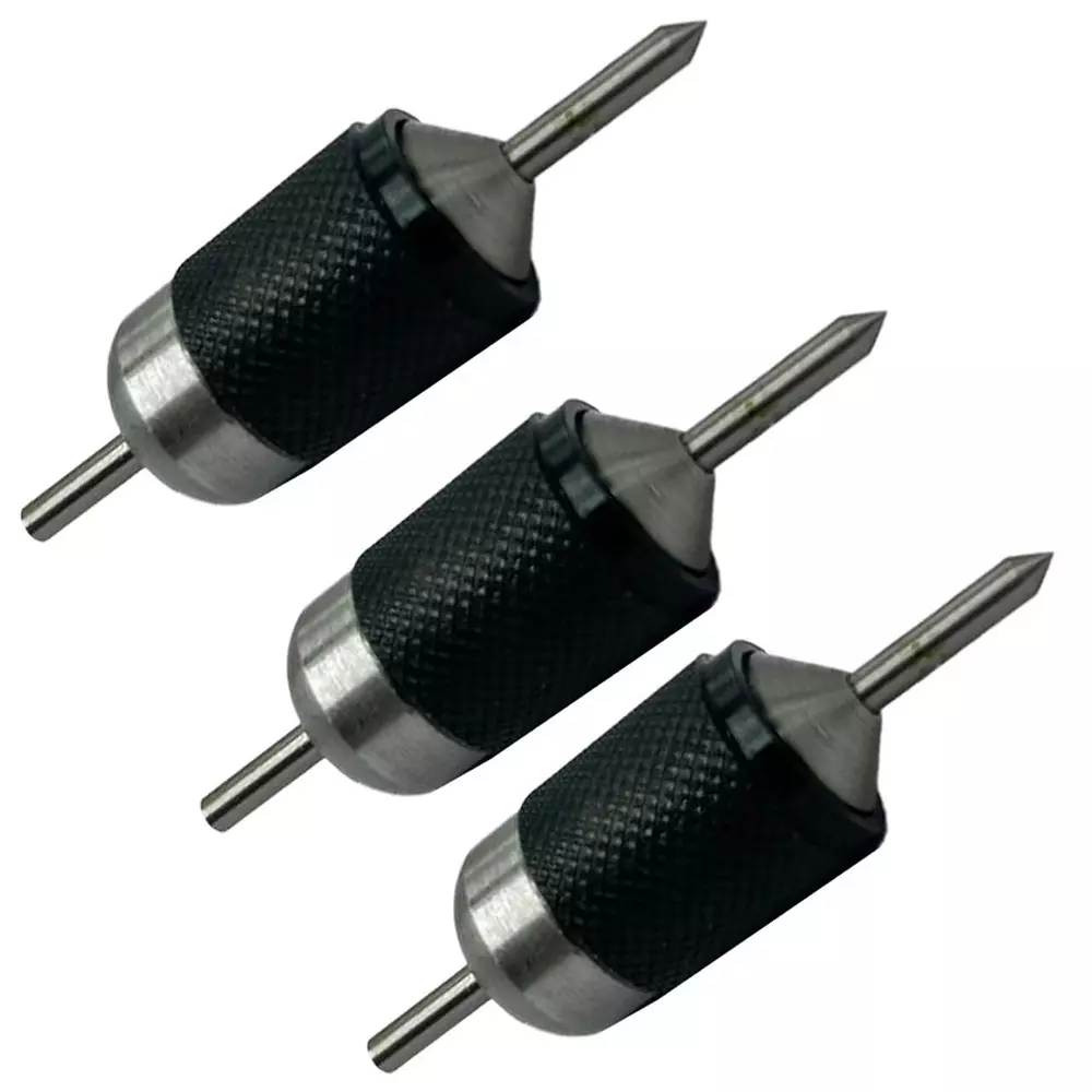 Assorts Center Aligner Pin Hardened Steel with High Quality Steel Punch 6.35 to 15.875 mm (Pack of 3)