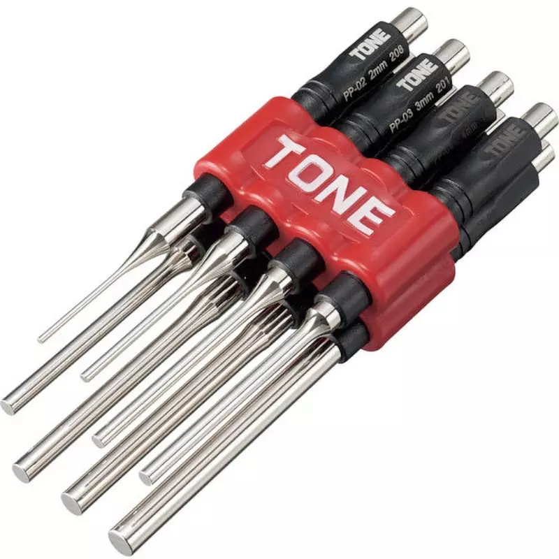 TONE Pin Punch 8 points (PP-02, 03, 04, 4.5, 05, 06, 07, 08), PP800P