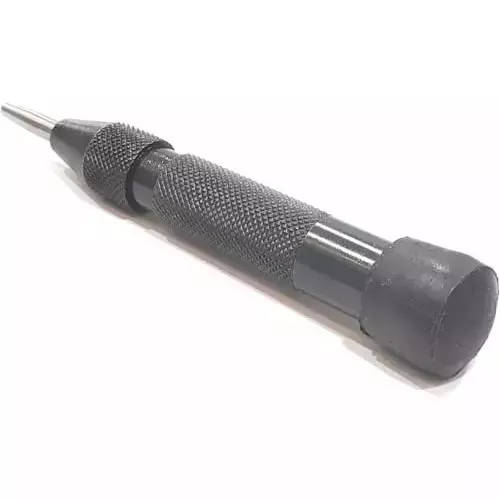 Buyohlic International Heavy Duty Automatic Center Pin Punch Spring Loaded 6 inch (152.4 mm) Length with Adjustable Force for Punching, Marking, and Scribing, Z0-WJKV-5TZF