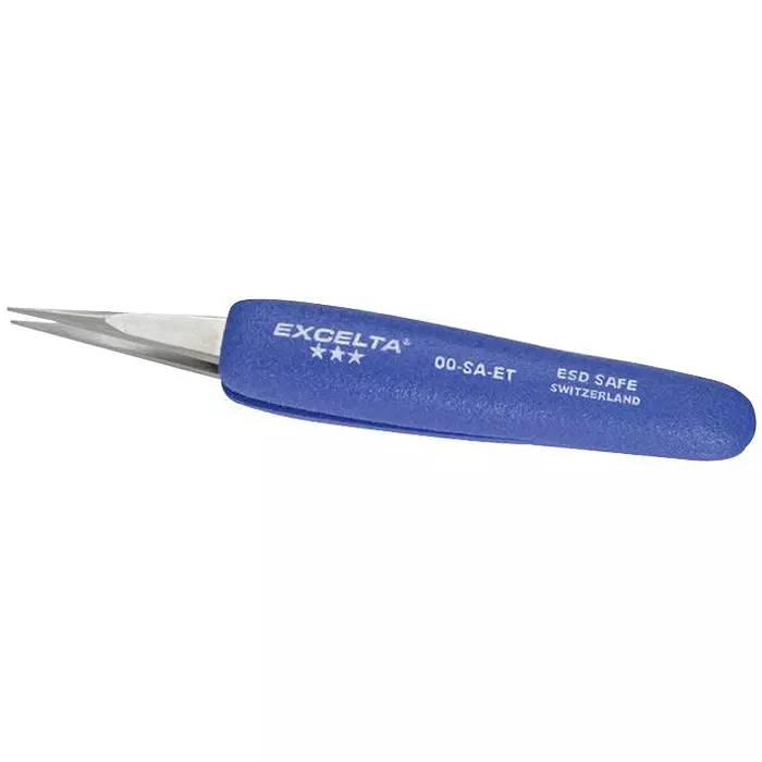 EXCELTA Precision Tweezer, 4.5In, 00-SA-ET