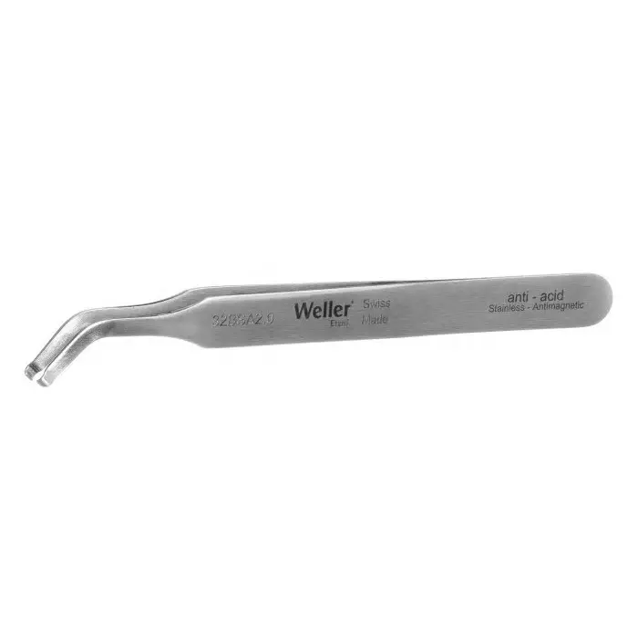 EREM 115 mm Stainless Steel Rounded Tweezers, 32BSA2