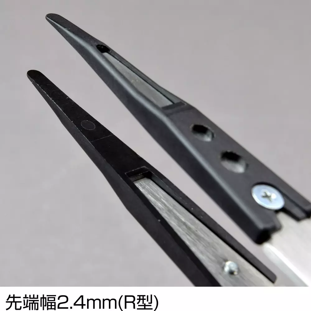hozan-esd-chip-tweezer-24-mm-r-type-tip-width-p-643-s
