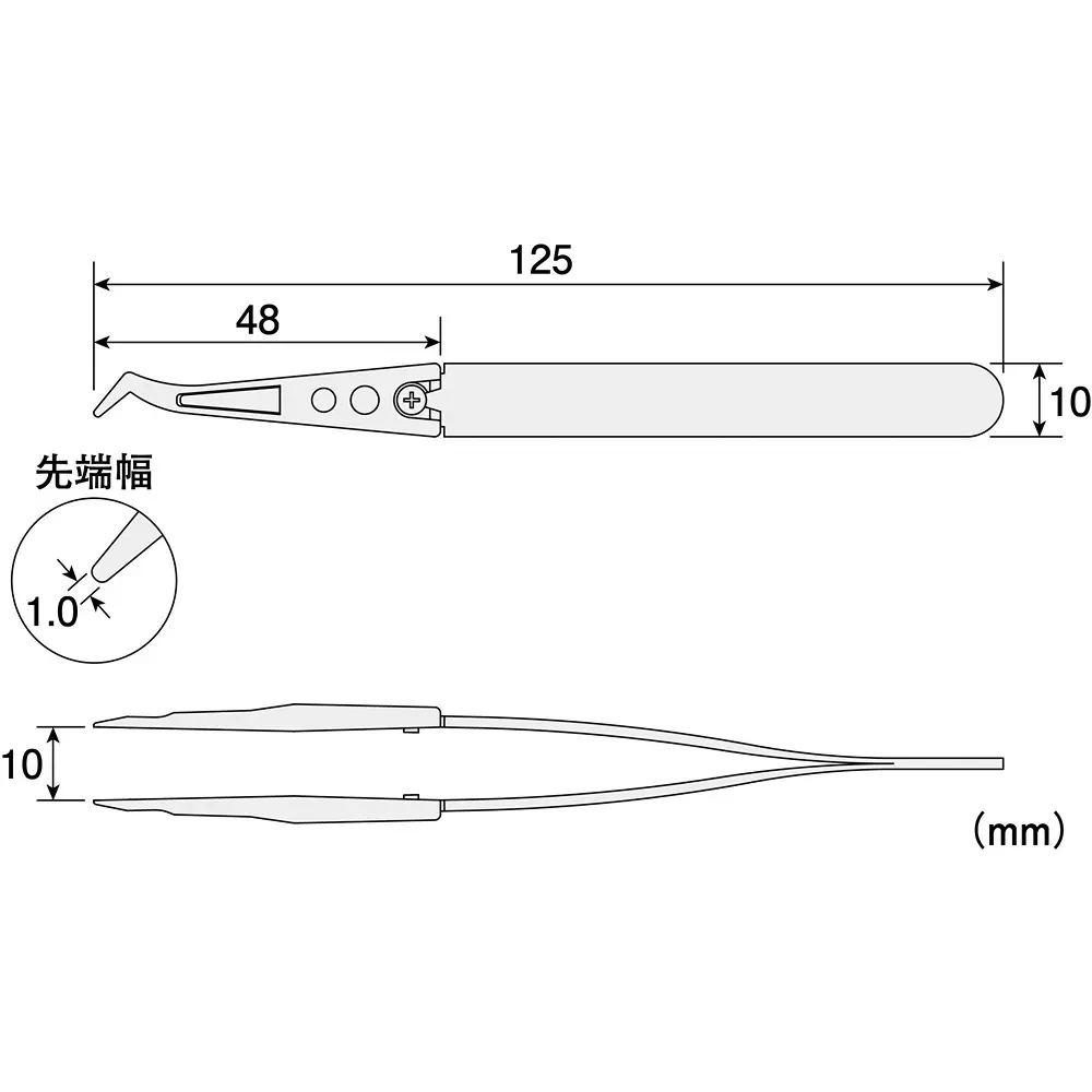 hozan-transparent-tip-tweezer-1-mm-tip-width-p-642-a