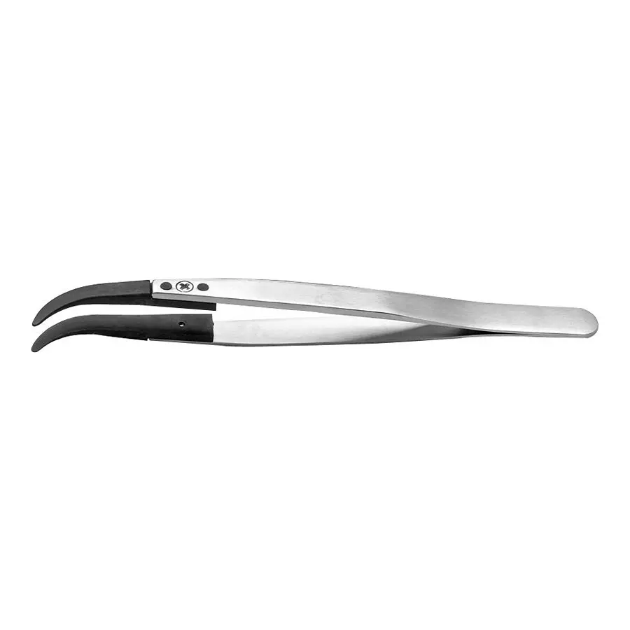 IDEAL-TEK TWEEZER, CURVE/ROUND, 130MM, 2ABCPR.SA