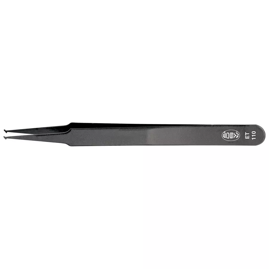 EDSYN Smd Tweezer, Straight/Flat, 115Mm, Ss, ET110