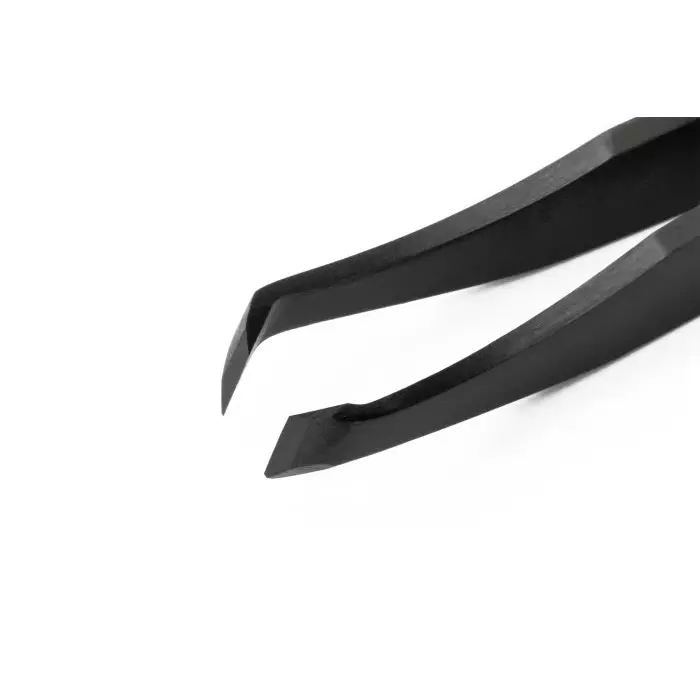 EREM 115 mm Carbon Steel Oblique Tweezers, B15AGS