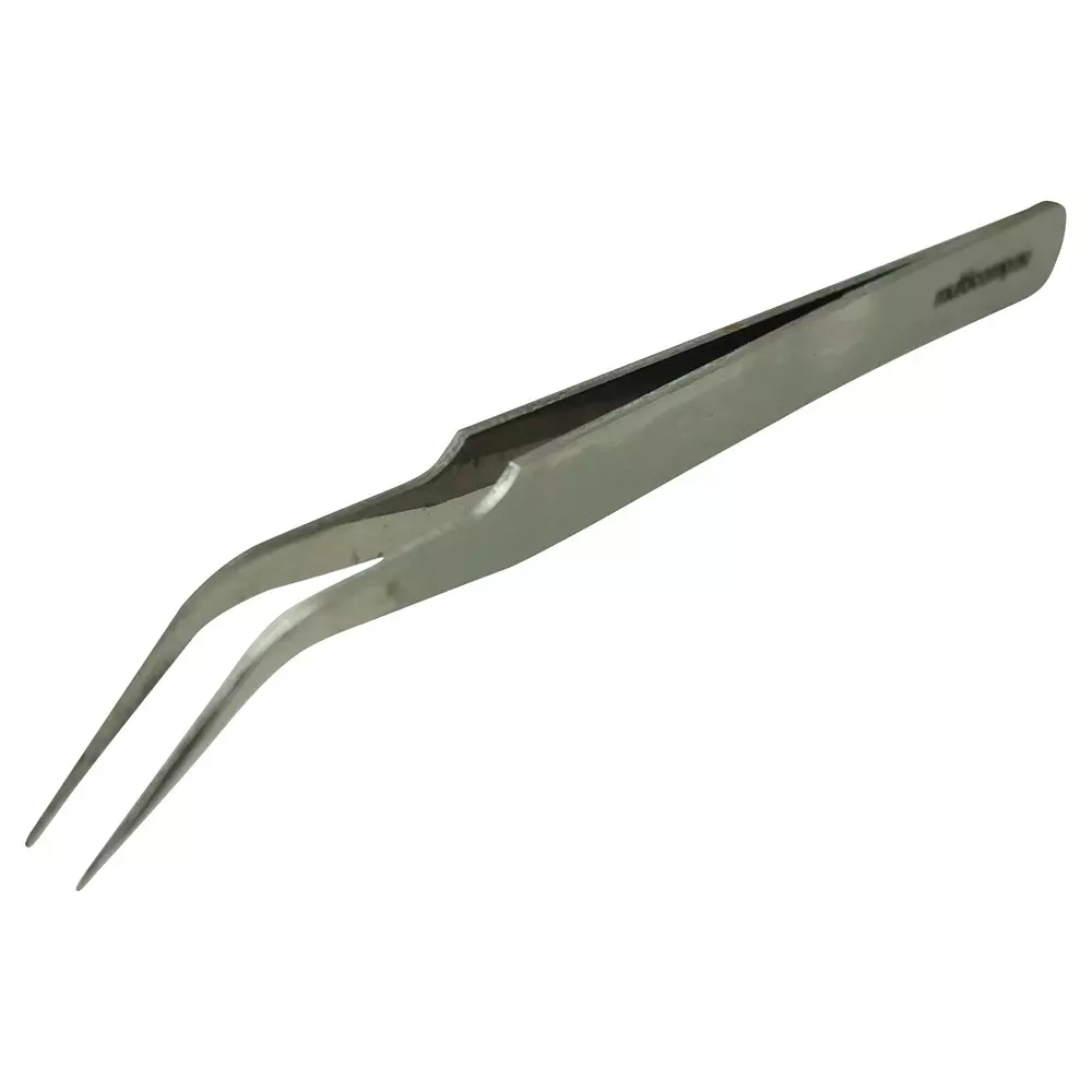 MULTICOMP PRO Tweezer Curve Tip Type General Purpose Stainless Steel Body Material, MP015184