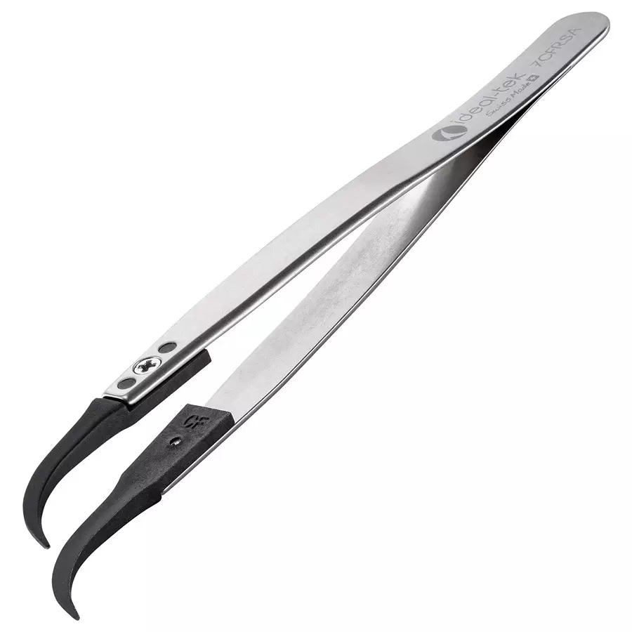 IDEAL-TEK TWEEZER, CARBOFIB, REPLACEABLE TIPS, 7CFR.SA