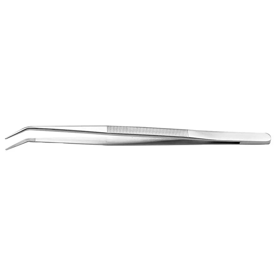 IDEAL-TEK TWEEZER, BENT/POINTED, 150MM, 124.SA