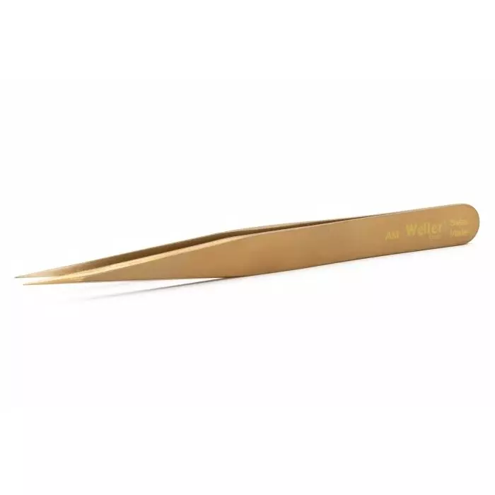EREM 127 mm Brass Pointed Tweezers, AM