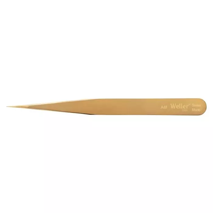 EREM 127 mm Brass Pointed Tweezers, AM