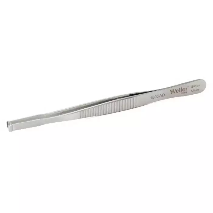 EREM 120 mm Stainless Steel Rounded Tweezers, 150SAD