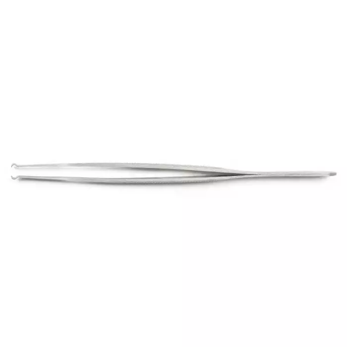 EREM 120 mm Stainless Steel Rounded Tweezers, 150SAD