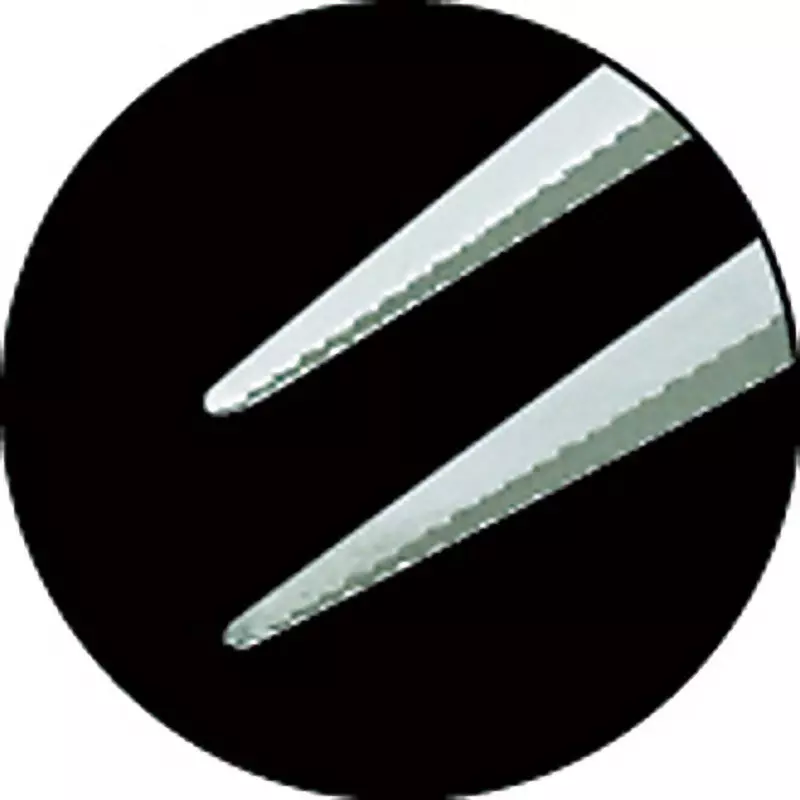 trusco-stainless-steel-tweezer-120-mm-overall-length-rounded-tip-tip-tsp-211
