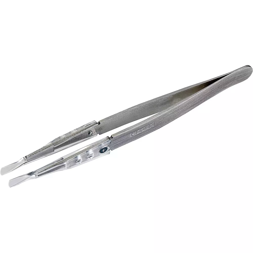 HOZAN Transparent Tip Tweezer 6 mm Tip Width, P-645-A