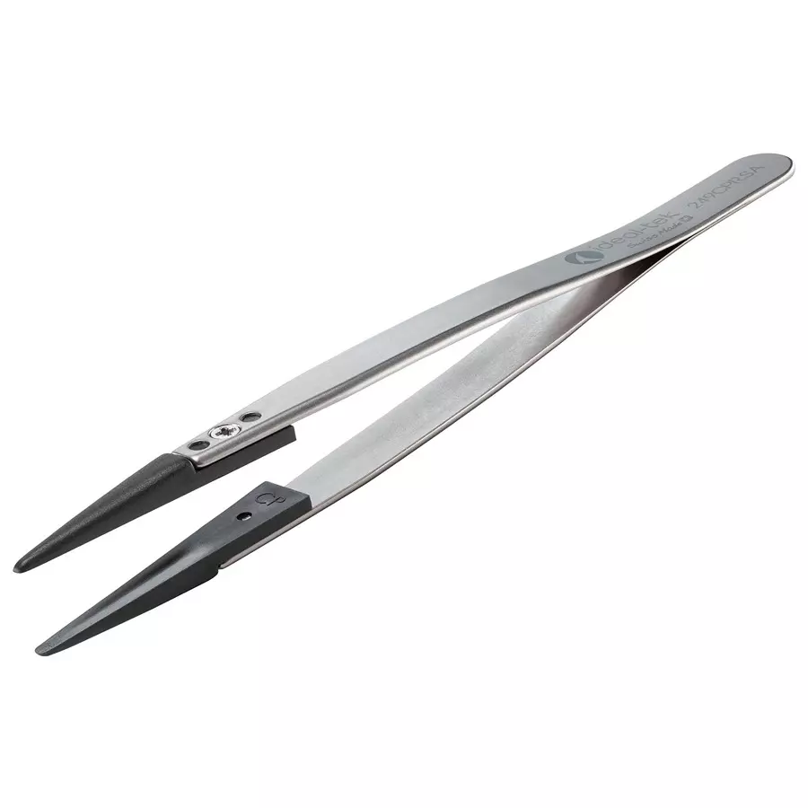 IDEAL-TEK TWEEZER, PEEK, REPLACEABLE TIPS, 249CPR.SA