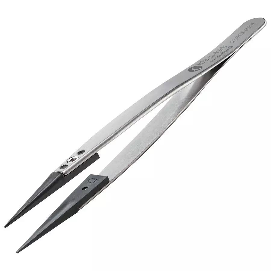 IDEAL-TEK TWEEZER, PEEK, REPLACEABLE TIPS, 259CPR.SA