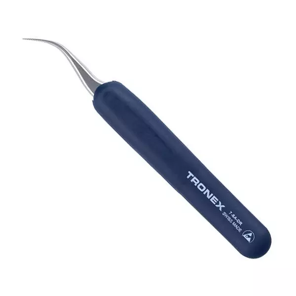 TRONEX Tweezer, High Precision, Style 7, 4.724", 7-Sa-Dr