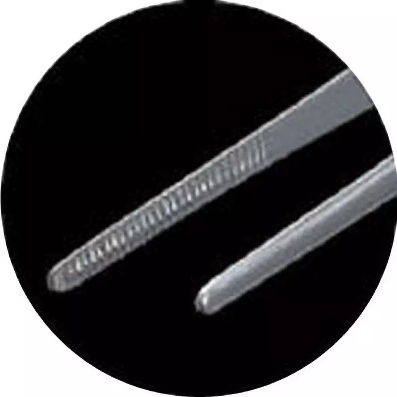 trusco-stainless-tweezer-150-mm-overall-length-direct-with-giza-tip-tsp-23