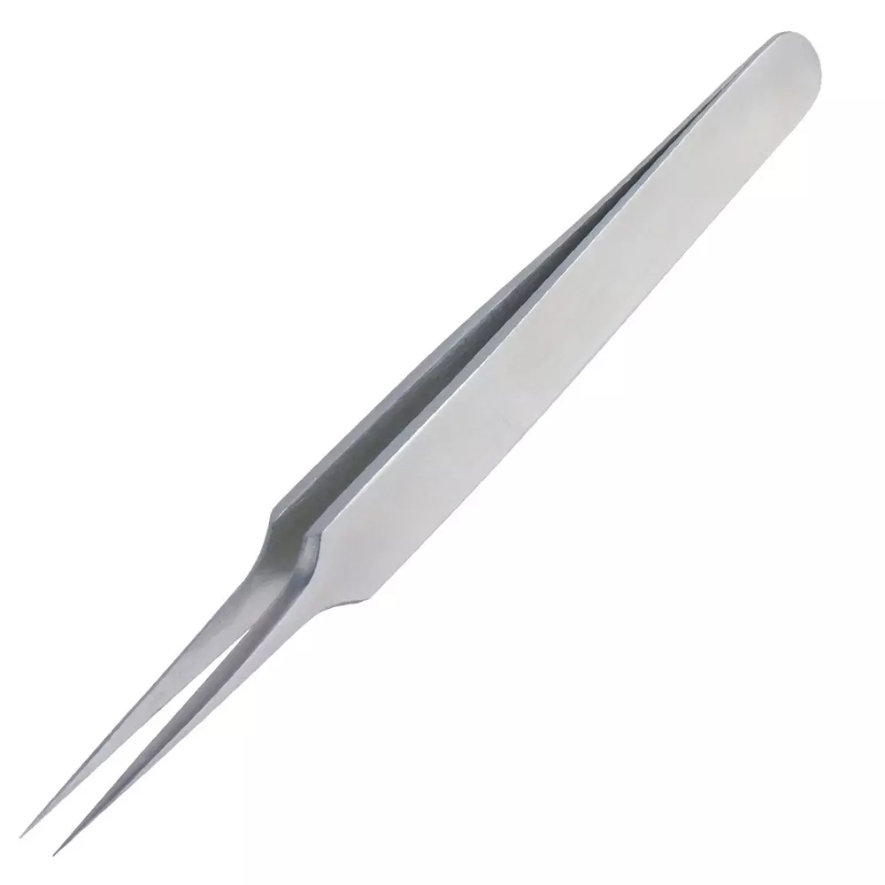 Engineer Iron Arm Tweezer Extra Fine Type 125 mm Overall Length, PT-31