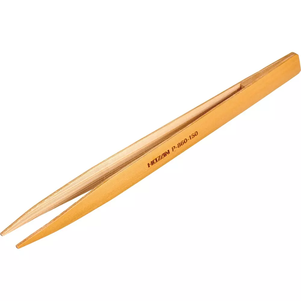 HOZAN Bamboo Tweezer 150 mm Overall Length, P-860-150