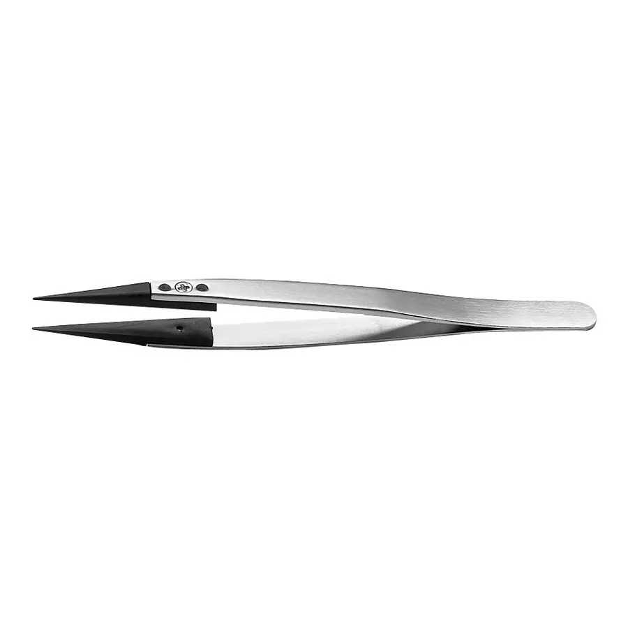 IDEAL-TEK TWEEZER, STRAIGHT/POINTED, 130MM, 259SVR.SA