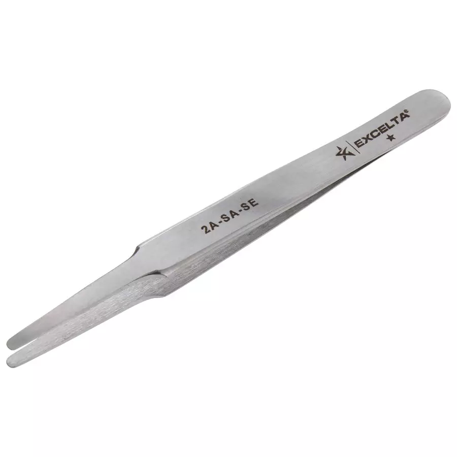 EXCELTA Precision Tweezer, 4.75In, 2A-SA-SE