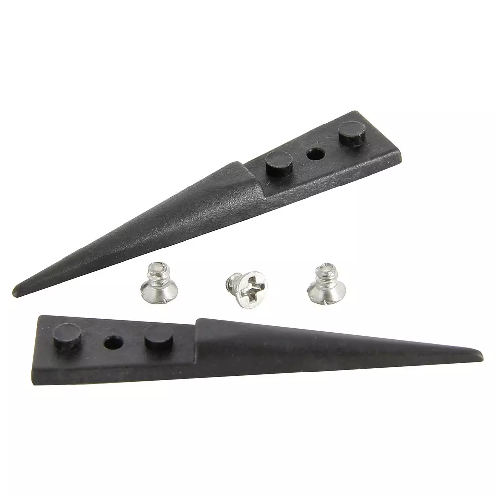 IDEAL-TEK Tweezer Tip, Straight/Flat, 40mm, A00CF