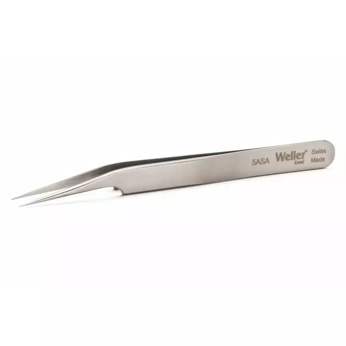 EREM 115 mm Stainless Steel Pointed Tweezers, 5ASA