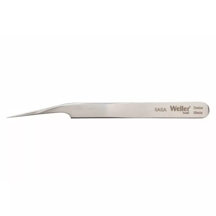 EREM 115 mm Stainless Steel Pointed Tweezers, 5ASA