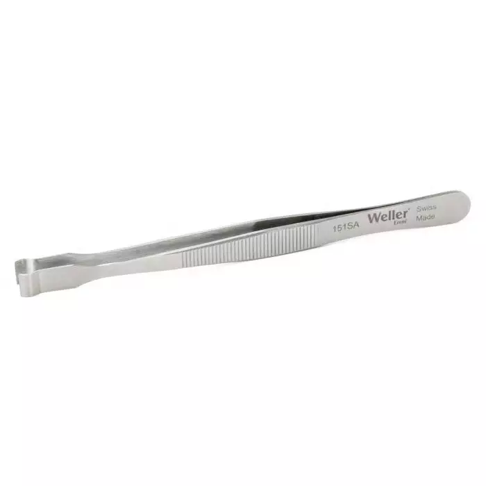 EREM 120 mm Stainless Steel Rounded Tweezers, 151SA