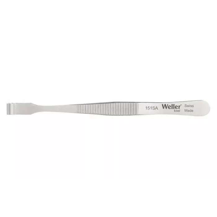 EREM 120 mm Stainless Steel Rounded Tweezers, 151SA
