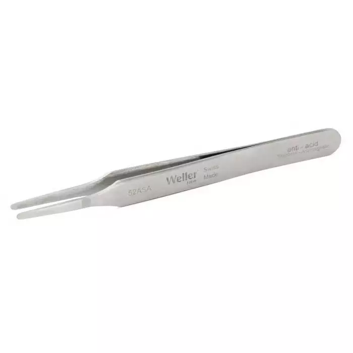 EREM 120 mm Stainless Steel Rounded Tweezers, 52ASA