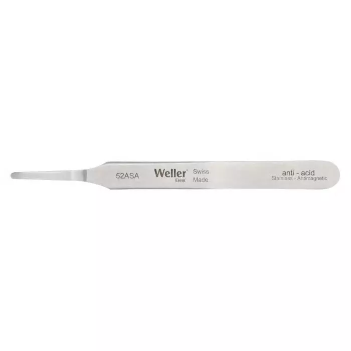 EREM 120 mm Stainless Steel Rounded Tweezers, 52ASA