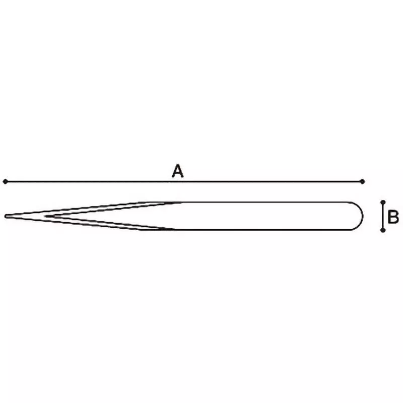 keiba-straight-tweezer-125-mm-size-ts-s21