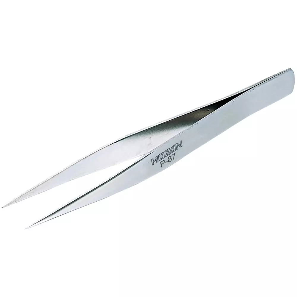 HOZAN Tweezer 125 mm Overall Length, P-87