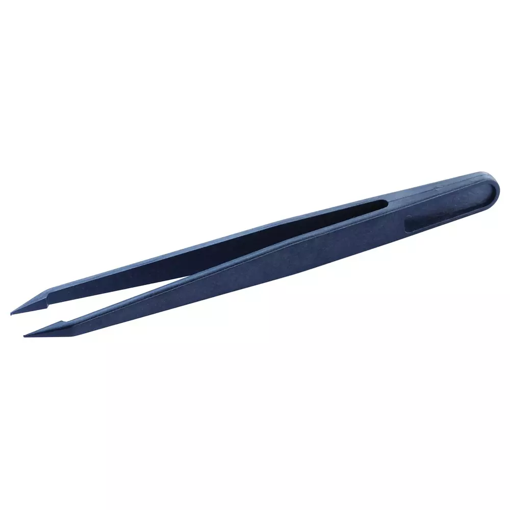MULTICOMP PRO Tweezer Bent, Pointed Tip Type Plastic, ESD Safe PC (Polycarbonate) Body Material, MP008893