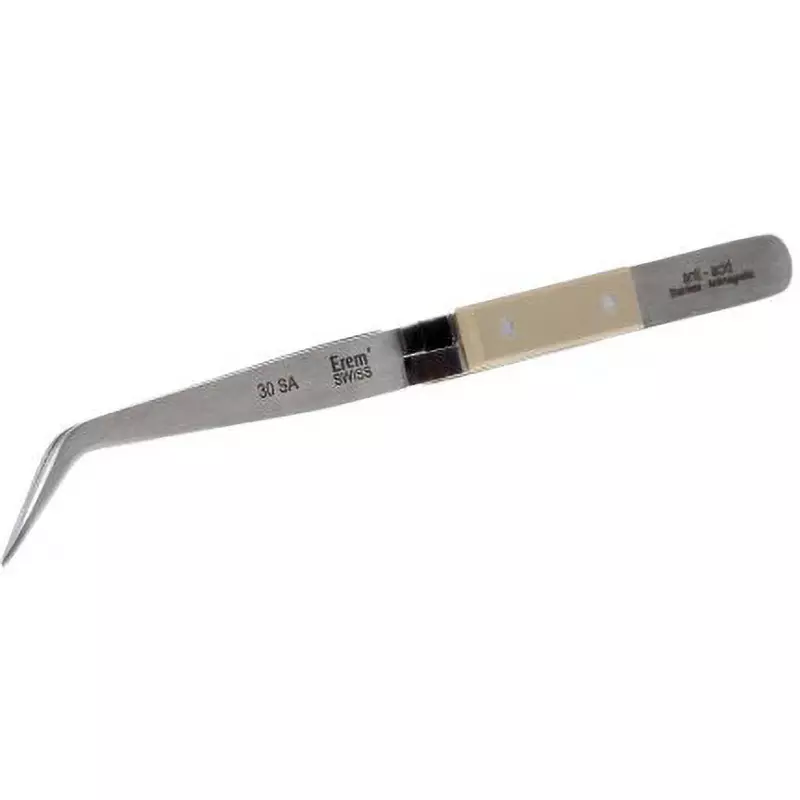 Weller Tweezers 150 mm Overall Length pointed Point Type Acid resistance: Yes Antimagnetic: Yes Specifications, 30 SA