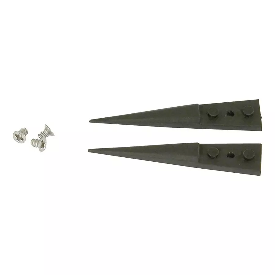 IDEAL-TEK TWEEZER TIP, STRAIGHT/POINTED, 40MM, A3CF