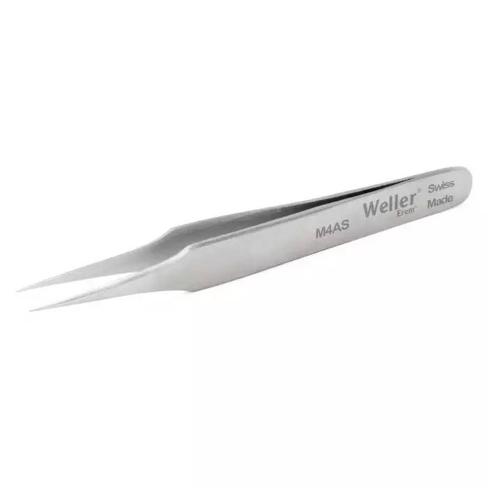 EREM 90 mm Stainless Steel Pointed Tweezers, M4AS