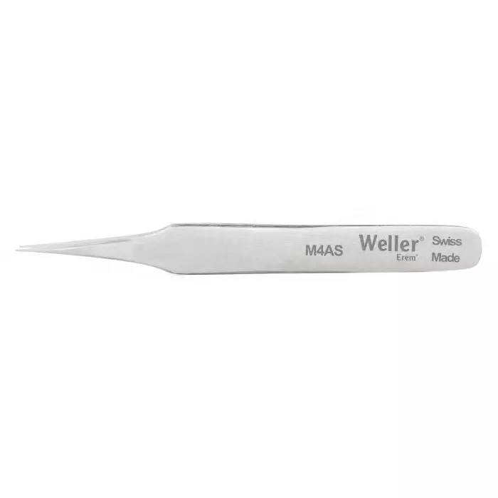 EREM 90 mm Stainless Steel Pointed Tweezers, M4AS