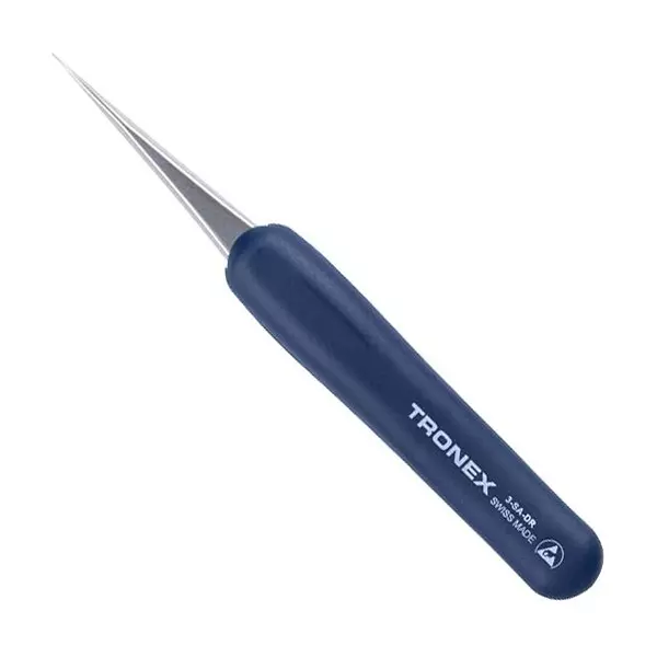 TRONEX Tweezer, High Precision, Style 3, 4.921", 3-Sa-Dr
